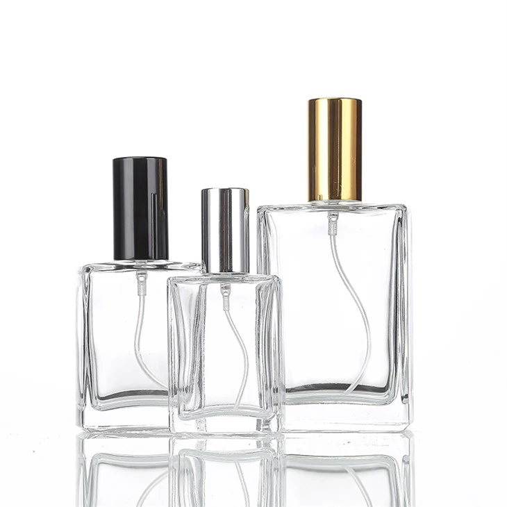 Puste butelki na perfumy wielokrotnego użytku