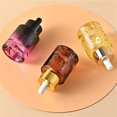 Butelka z kroplowaniem oleju do włosów