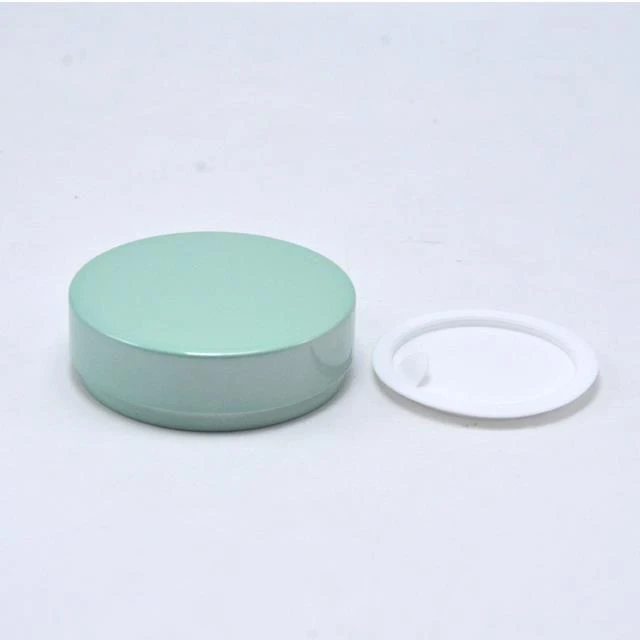 Frosted Glass Cream Jar